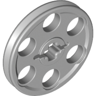 Lego klínové kolo (řemenice), světle modro šedá (4211544, 4494222)